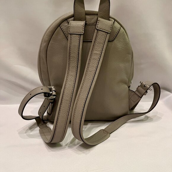 Michael Kors Taupe Colored Small Backpack Purse - Picture 2 of 4
